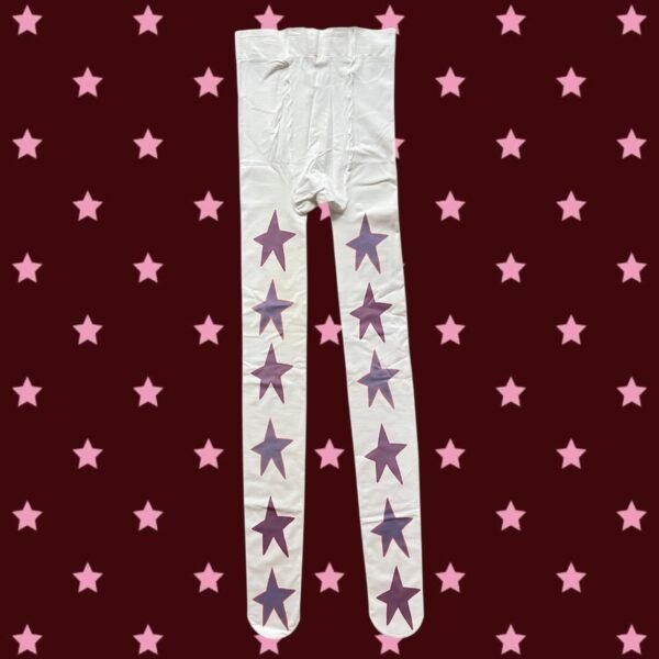 Purple Star Tights