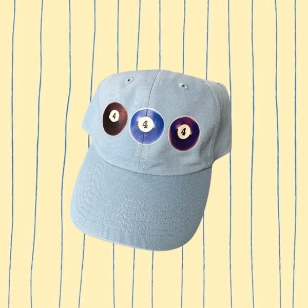 444 Baby Blue Cap